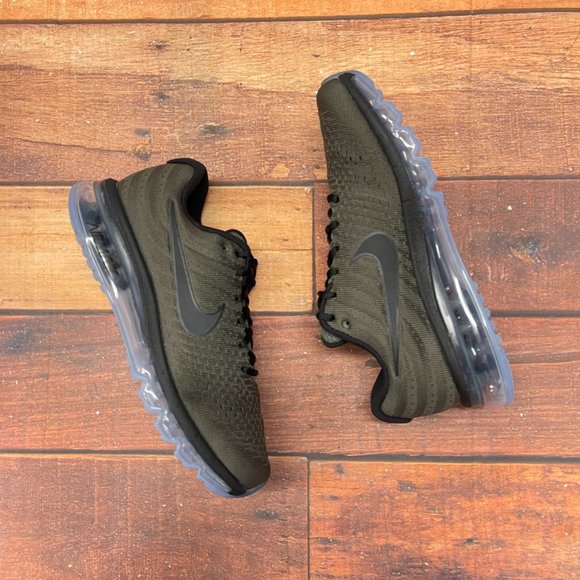 Nike Men's Air Max 2017 Cargo Khaki Running Shoes - Picture 2 of 6